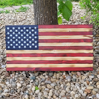 Rustic American Flag