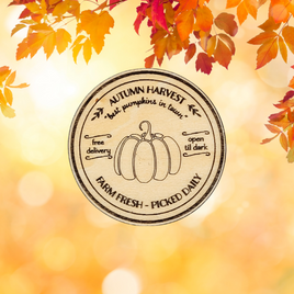 Autumn Harvest Fall Magnet