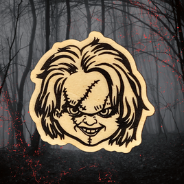 Chucky Face Halloween Magnet