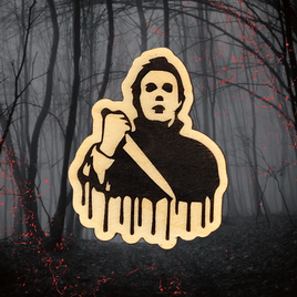 Michael Myers Drip Halloween Magnet