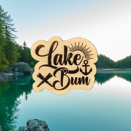 Lake Bum Magnet