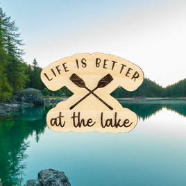 Life is Better at the Lake Magnet