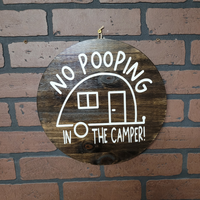 No Pooping in the Camper