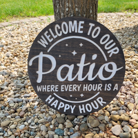 Welcome to Our Patio