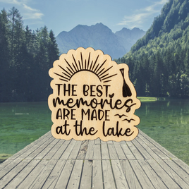 Best Memories Are Made at the Lake Magnet