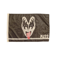 Gene Simmons KISS 2X3 Flag Banner