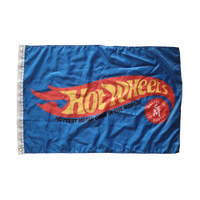 Hot Wheels 2X3 Flag Banner