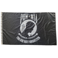 POW/MIA  Prisoner of War Silhouette 3X5 Flag