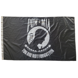 POW/MIA  Prisoner of War Silhouette 3X5 Flag